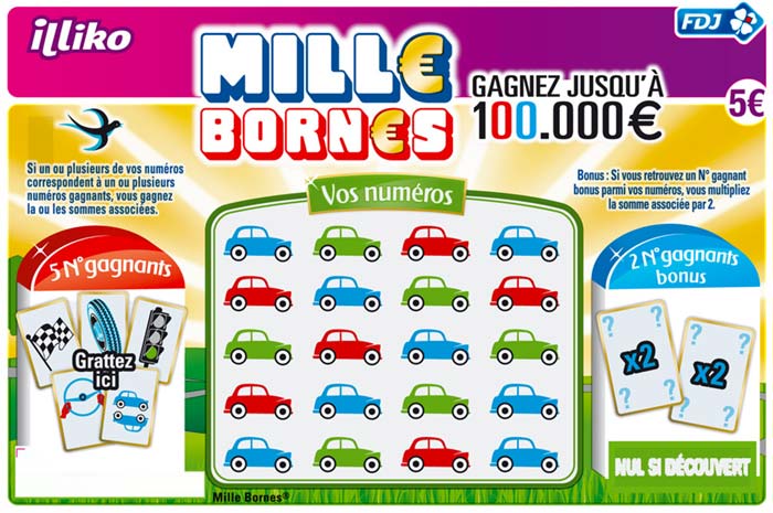 jeux Illiko 1000 bornes