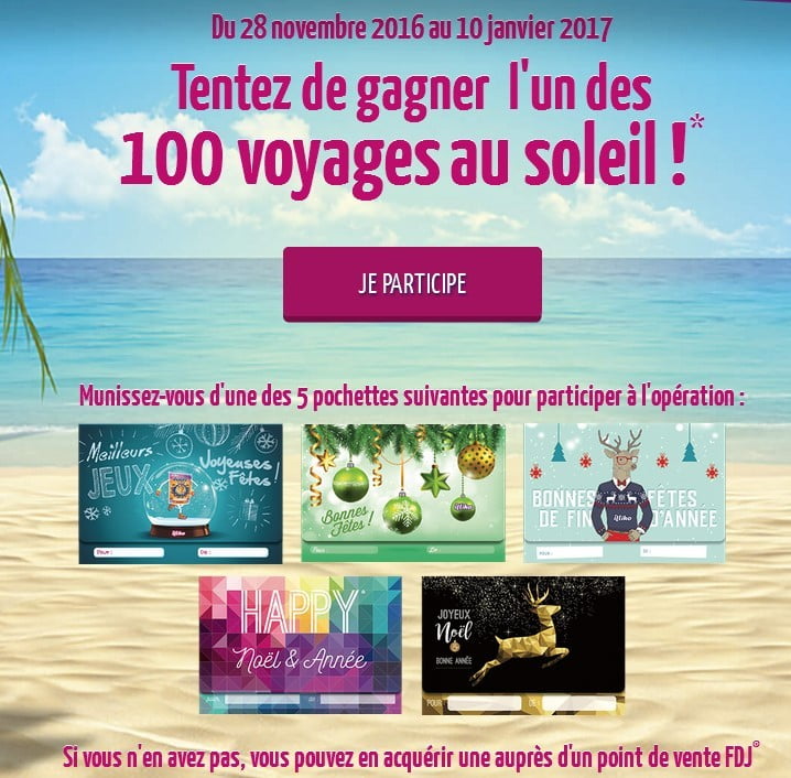 Lancement d'un ticket à gratter et des pochettes cadeaux