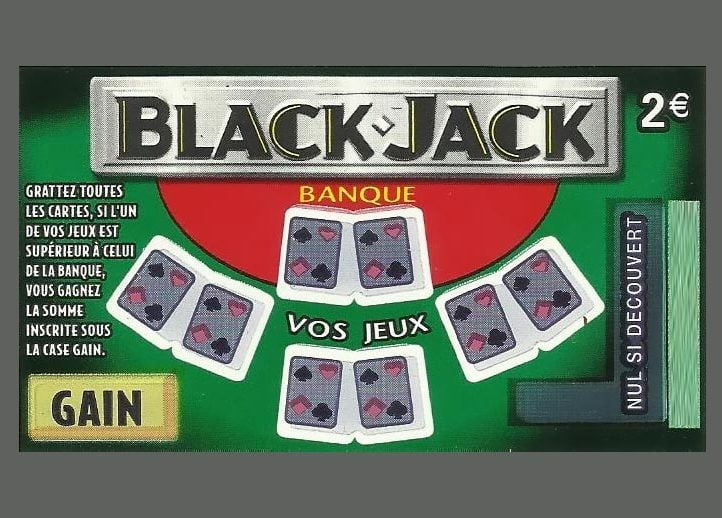 Black Jack : Misez 2€ et Gagnez jusqu'à 40 000€, jeu à gratter illiko®