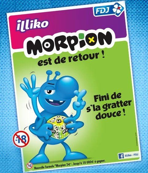 La campagne publicitaire du jeu Morpion