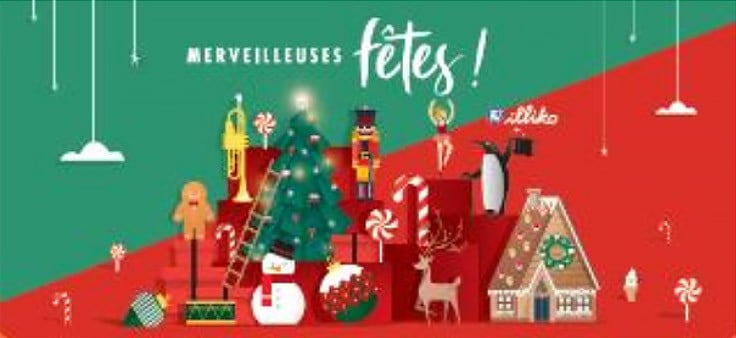 Pochette cadeau FDJ Merveilleuses Fêtes Pochette cadeau FDJ Merveilleuses Fêtes