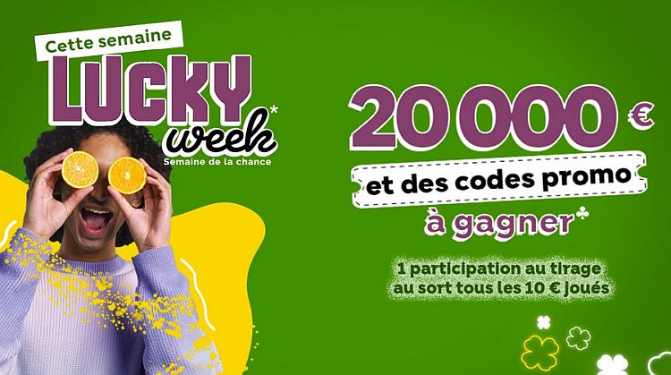 la Lucky Week et codes promos FDJ