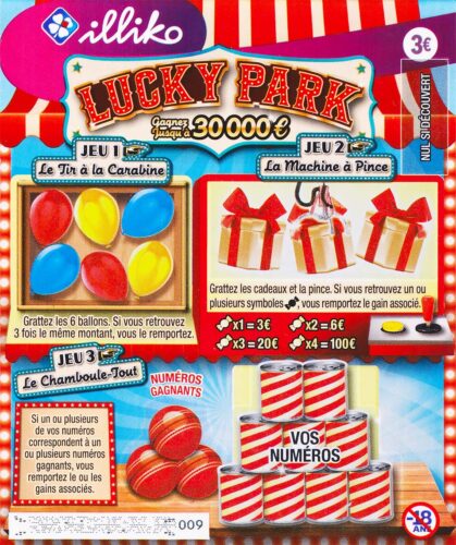 ticket FDJ Lucky Park