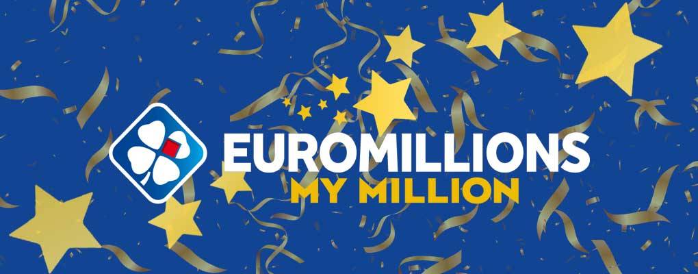résultats des tirages EuroMillions My Million numéros tableau des prix et nombre de gagnants