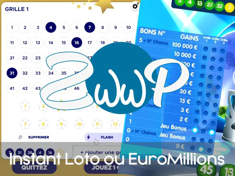 comparatif entre Instant Loto et Instant EuroMillions