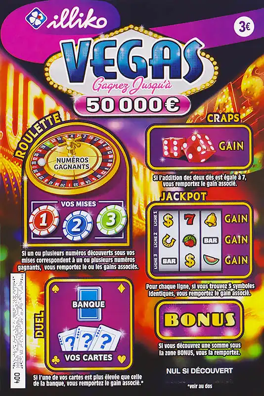 Ticket Vegas FDJ