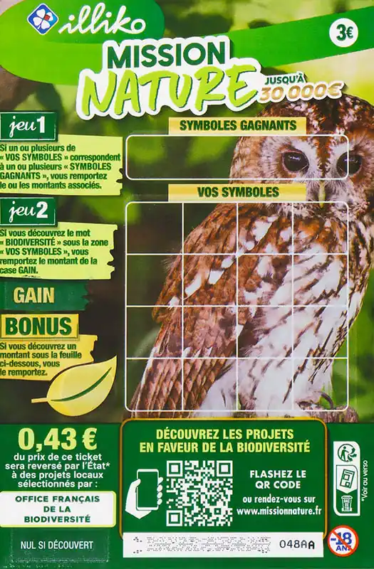 ticket Mission Nature et Forêt