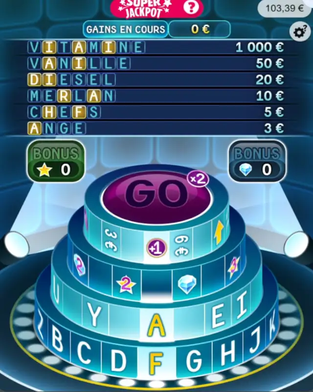 jeu FDJ Letter Show jeu FDJ Letter Show